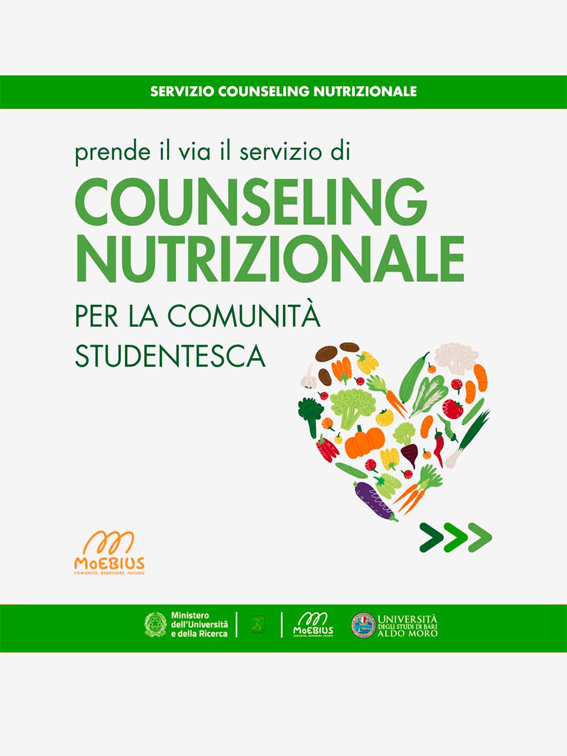 Counseling Nutrizionale per studentesse e studenti Uniba