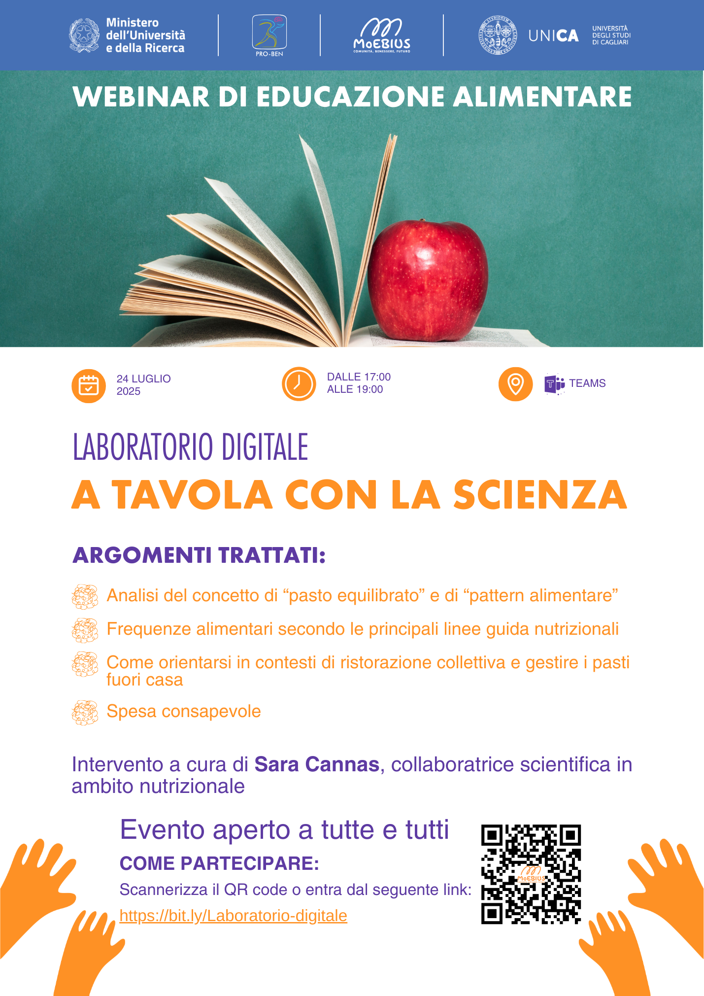 Laboratorio digitale “A tavola con la scienza”