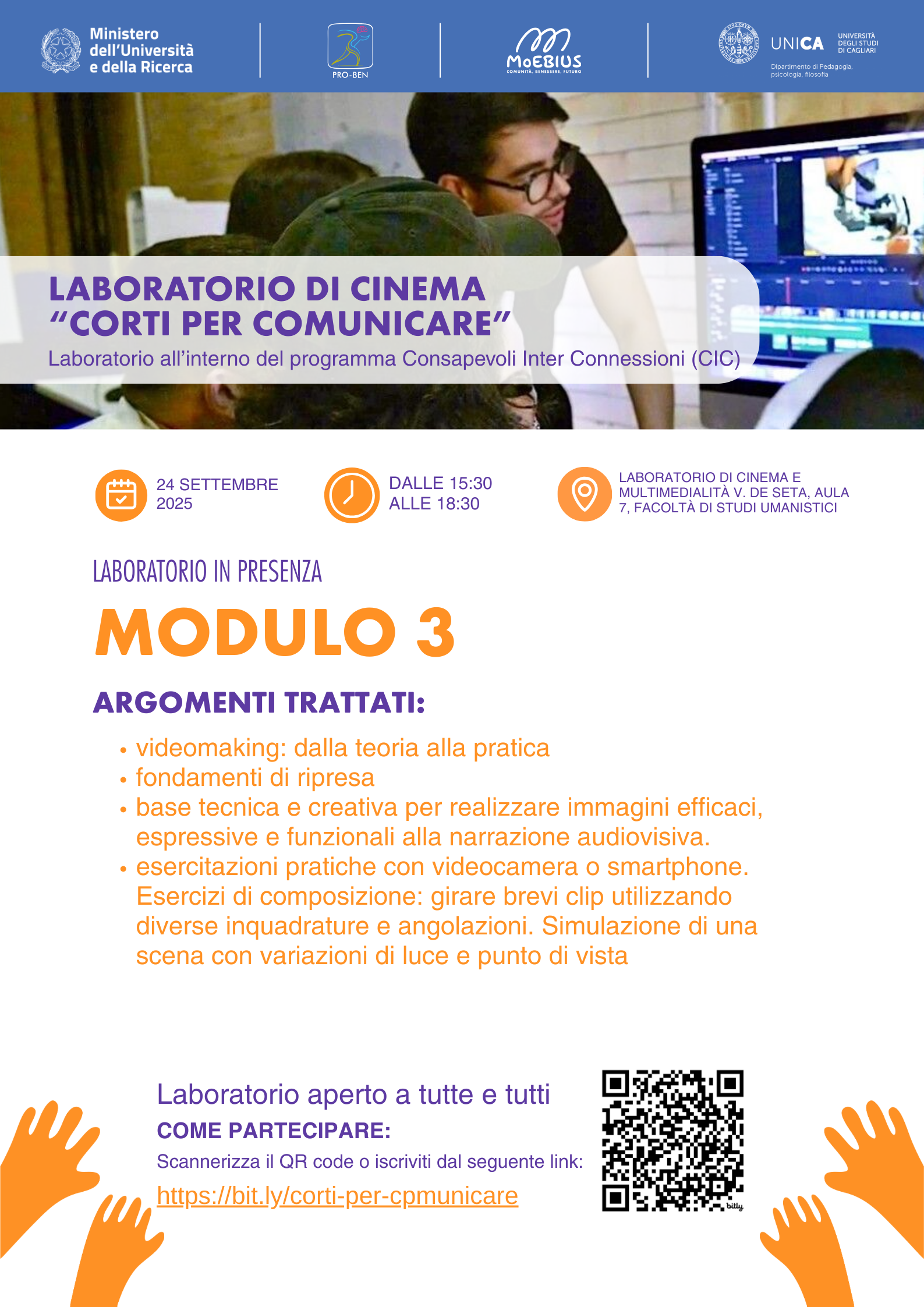Modulo 3- Laboratori di cinema 