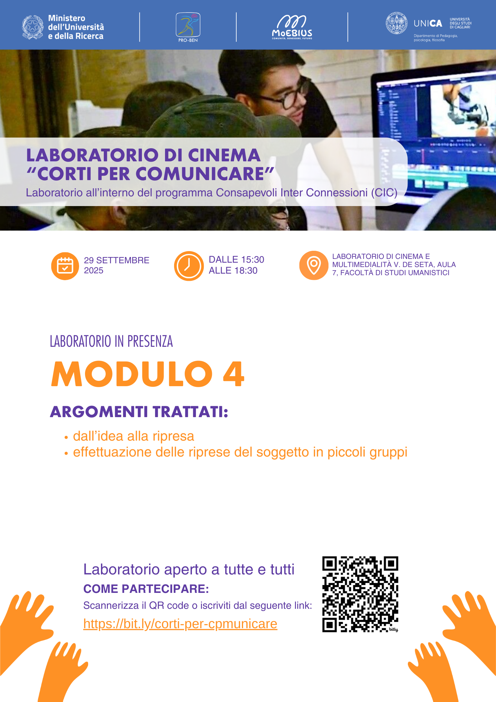 Modulo 4- Laboratori di cinema 