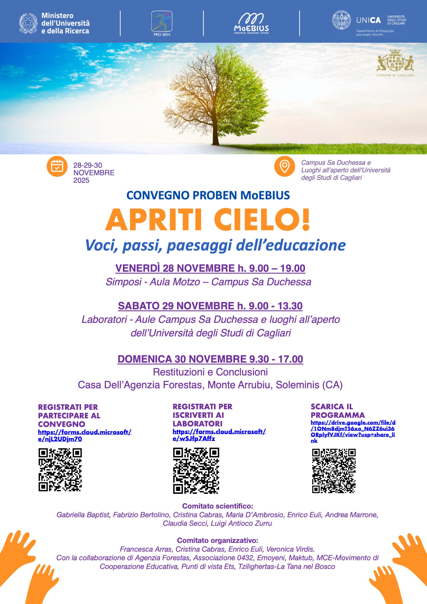 Convegno: Apriti cielo! Voci, passi, paesaggi dell'educazione