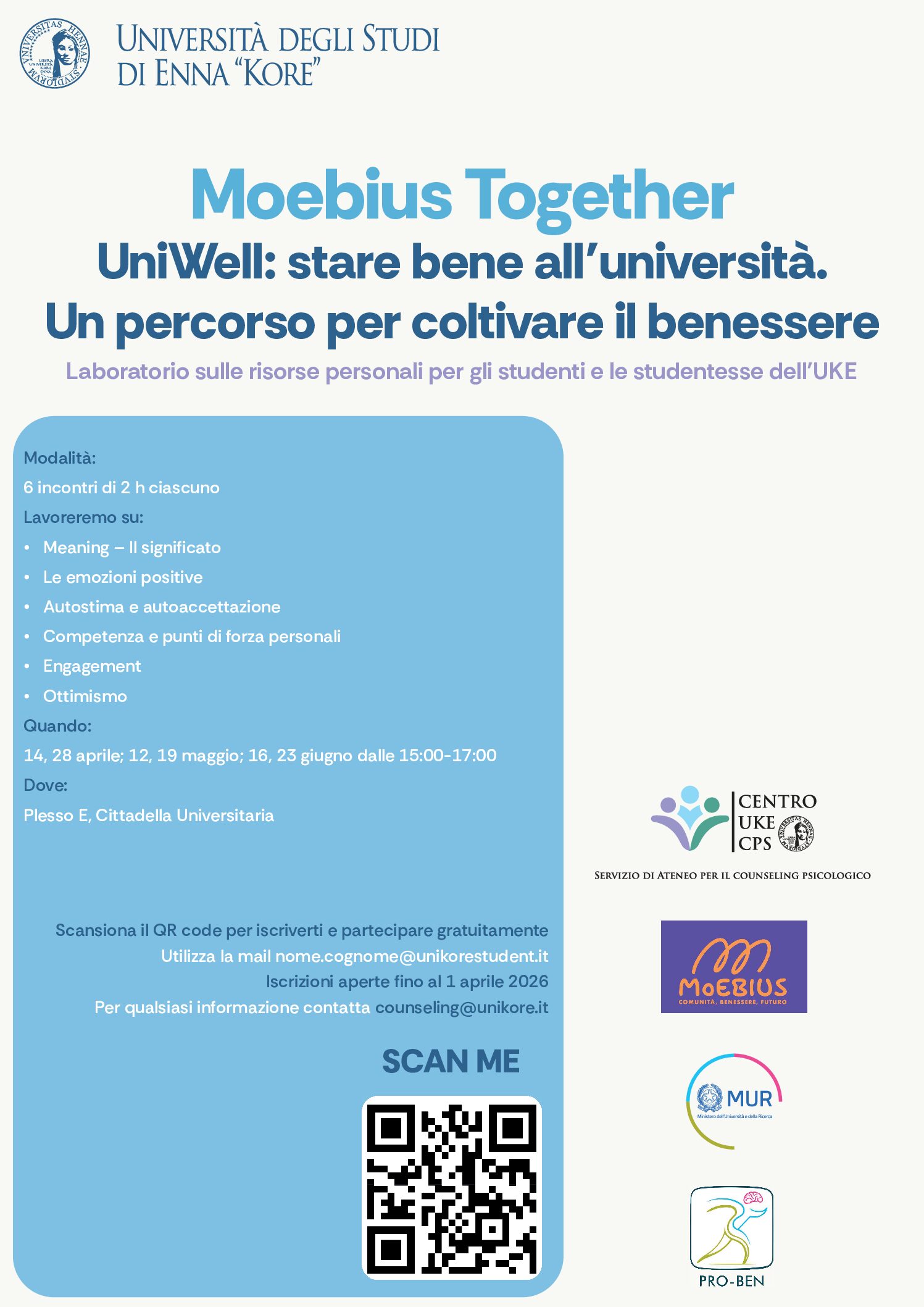 Moebius Together: UniWell