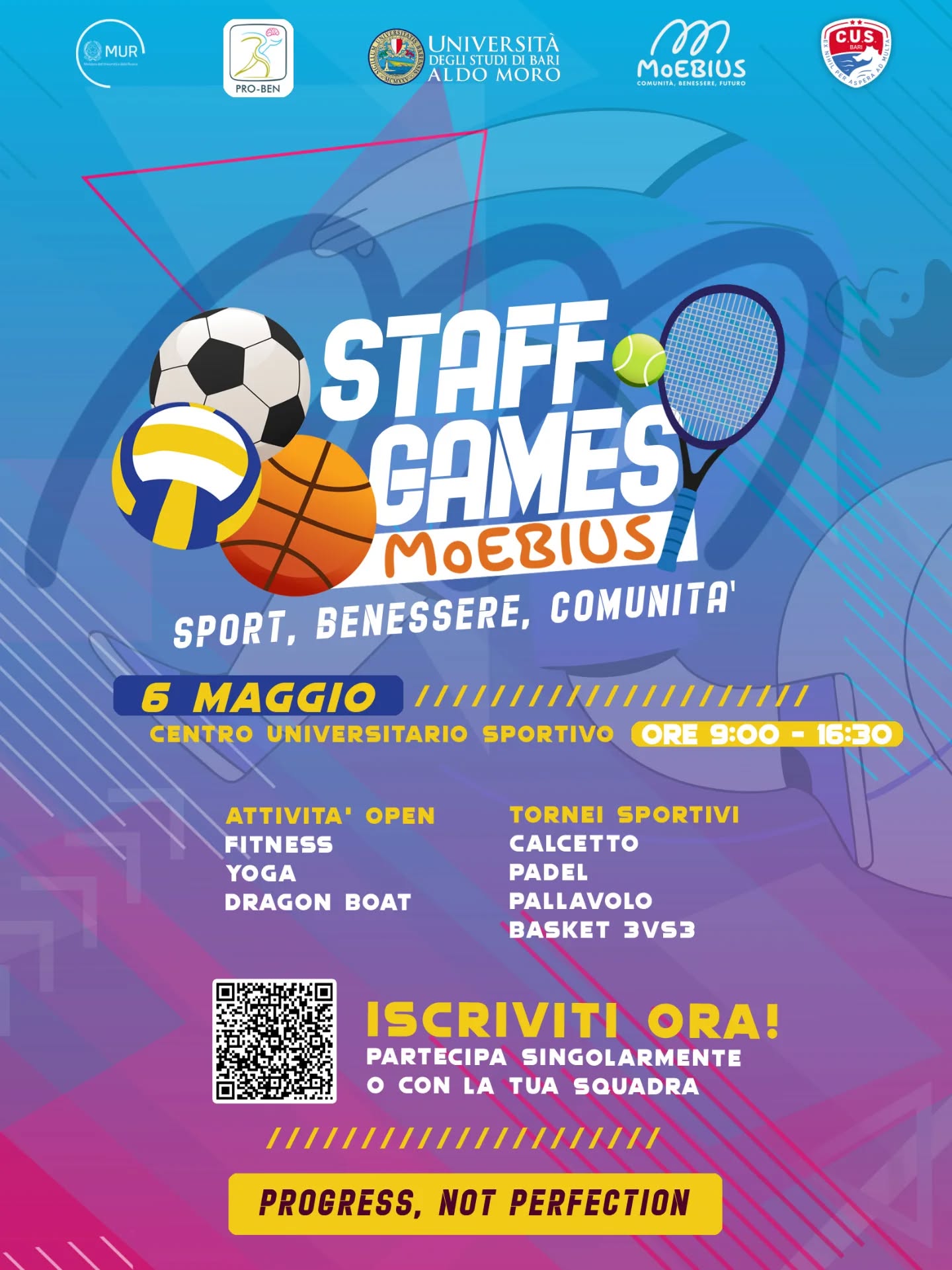 STAFF GAMES MoEBIUS. Sport, Benessere, Comunità