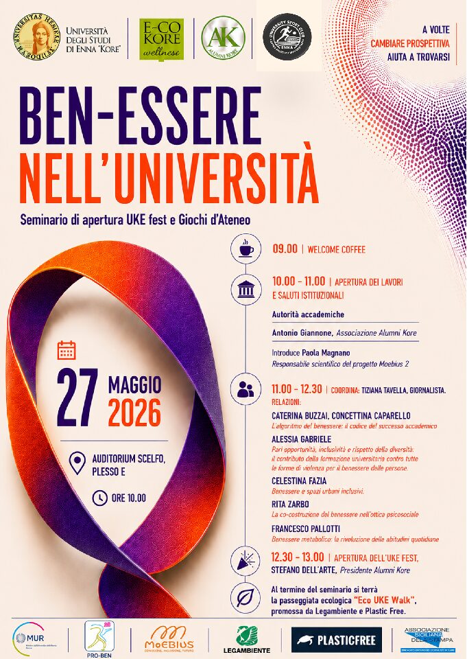 Seminario interdipartimentale “Ben-essere nell’università” (27 Maggio)