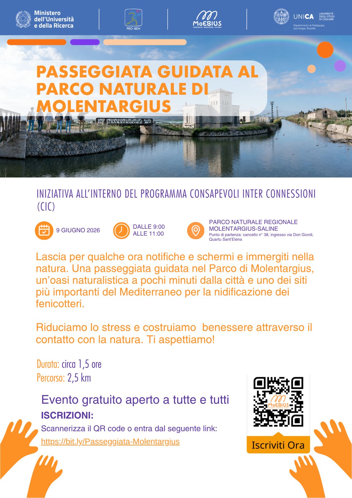 Passeggiata ecologica Parco naturale di Molentargius