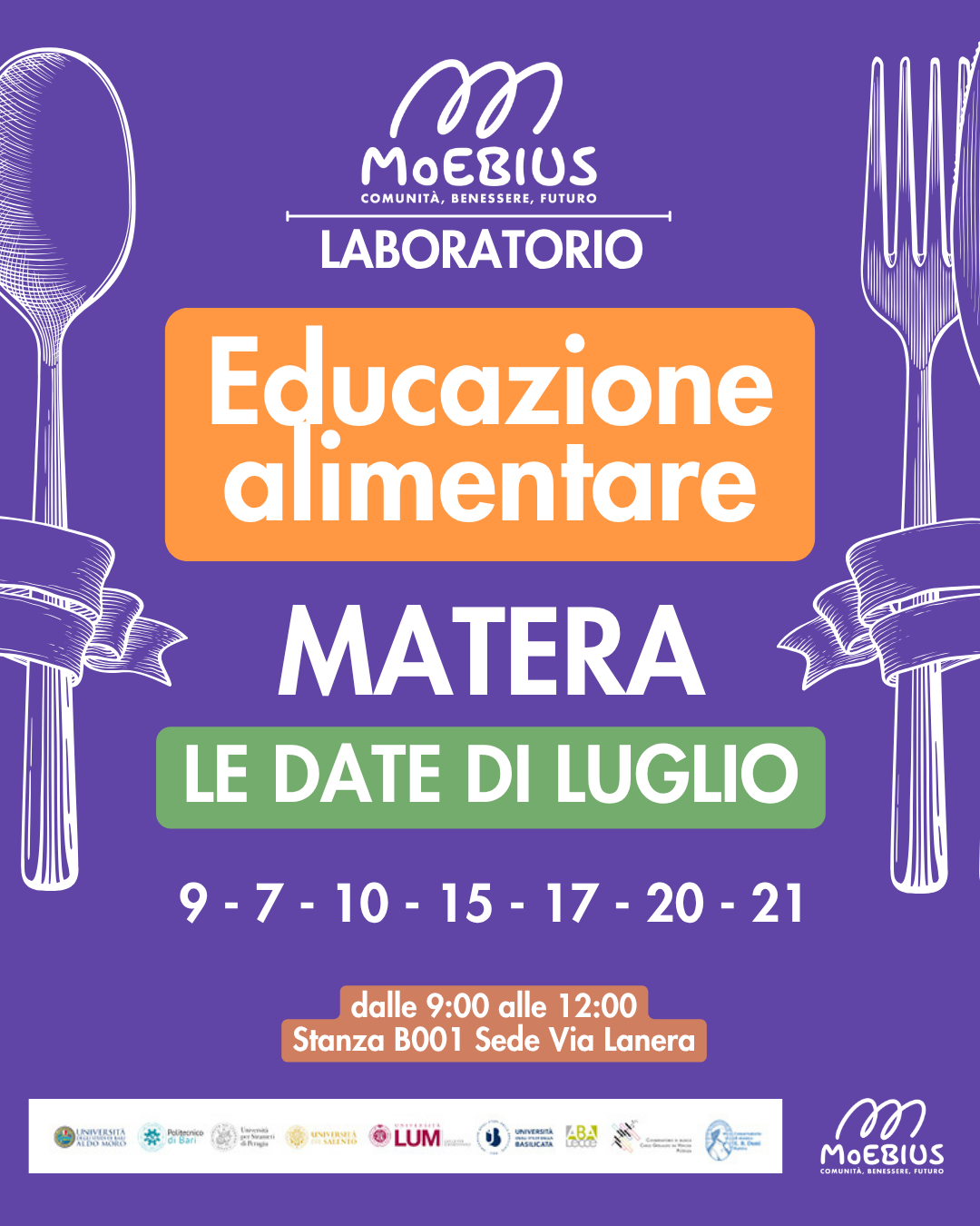 Laboratorio di Educazione Alimentare a Matera