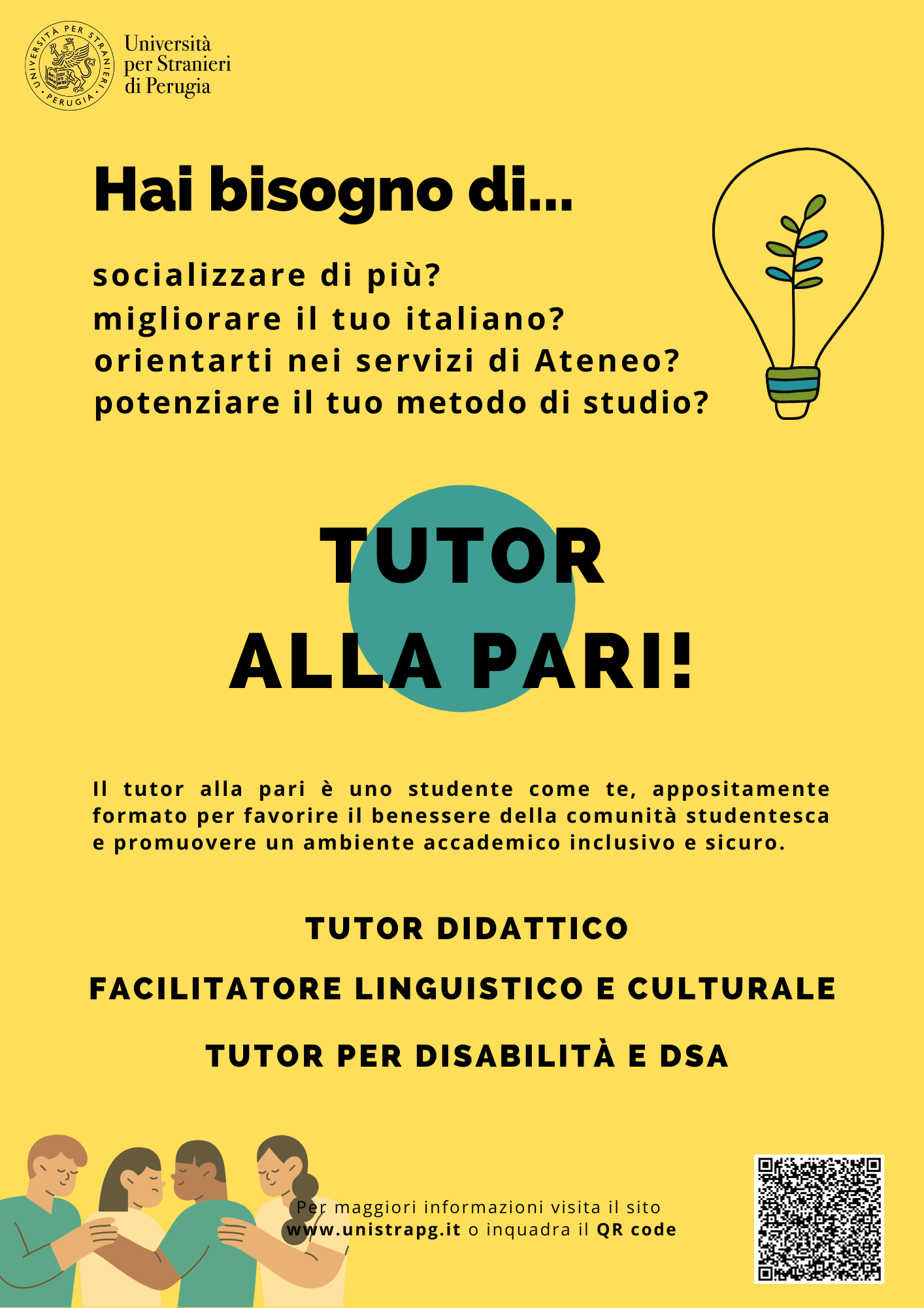 Tutor alla pari e facilitatori