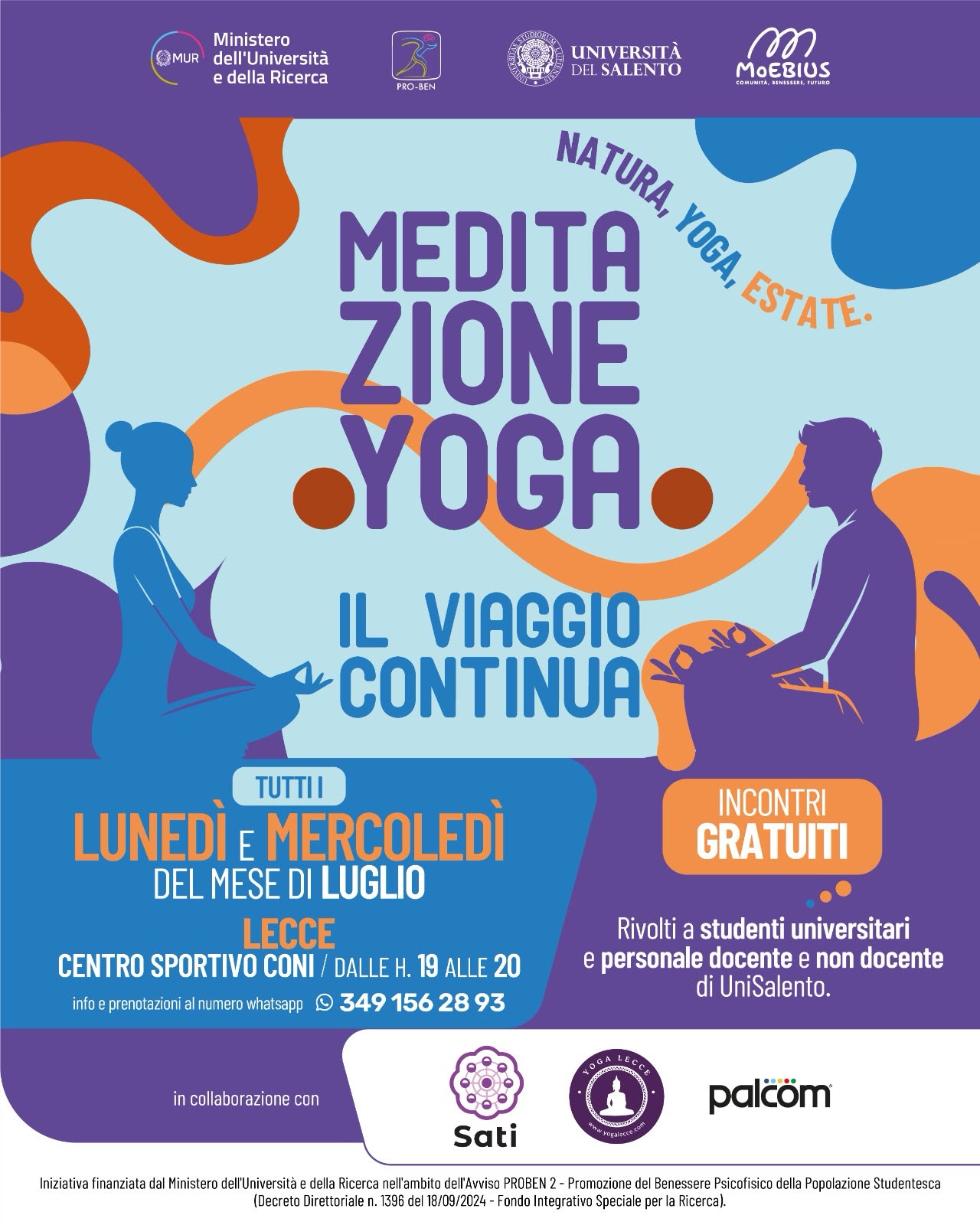 Incontri di yoga e meditazione