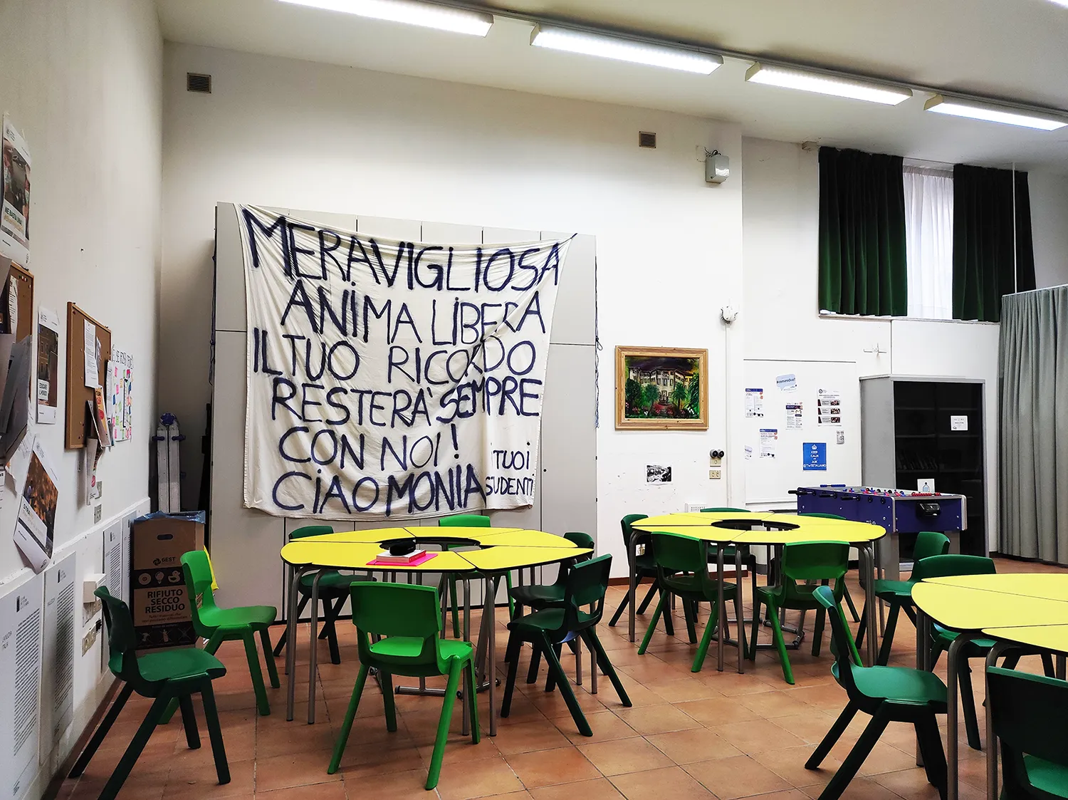 L'aula studenti 