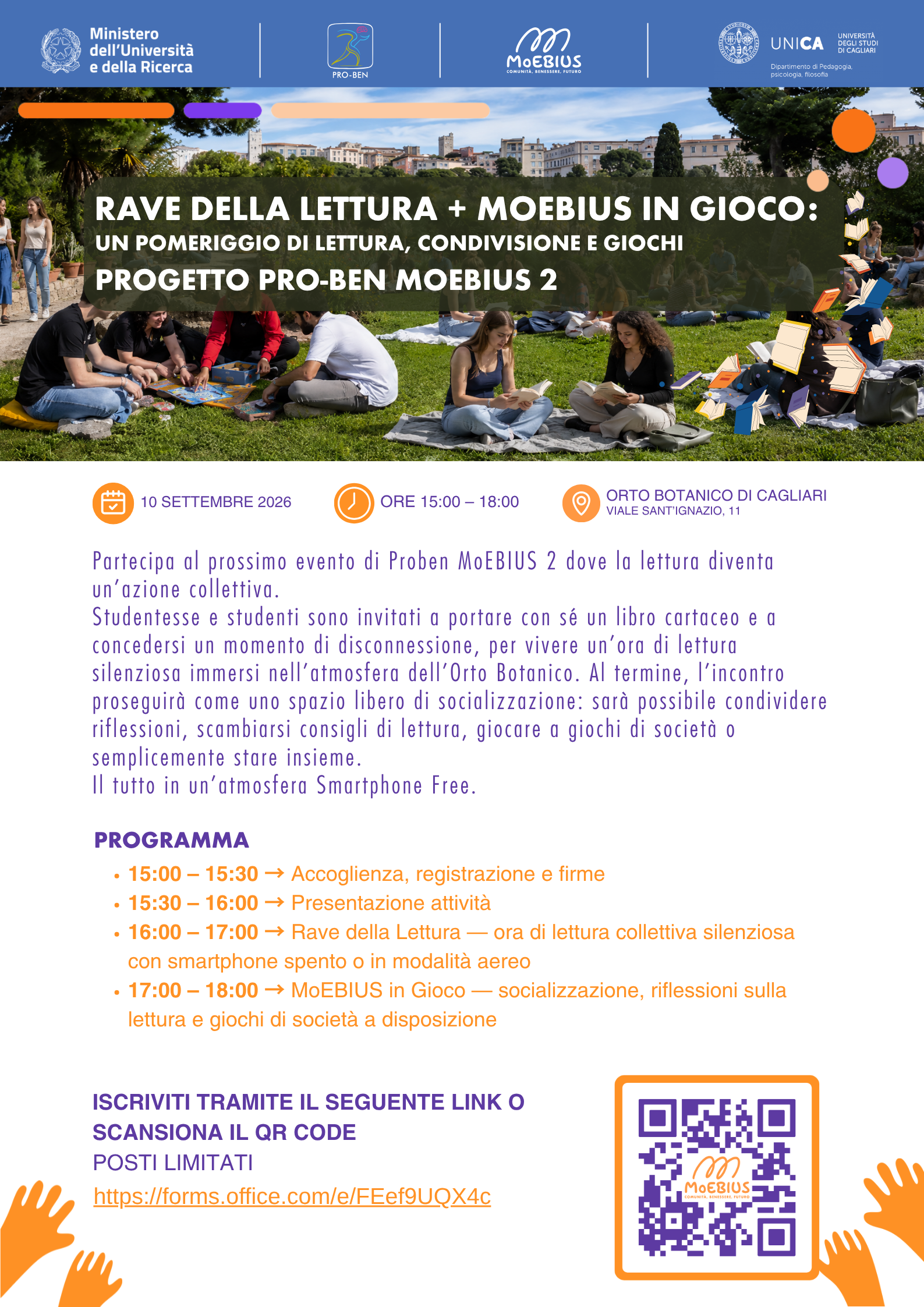 Rave della lettura e MoEBIUS in gioco
