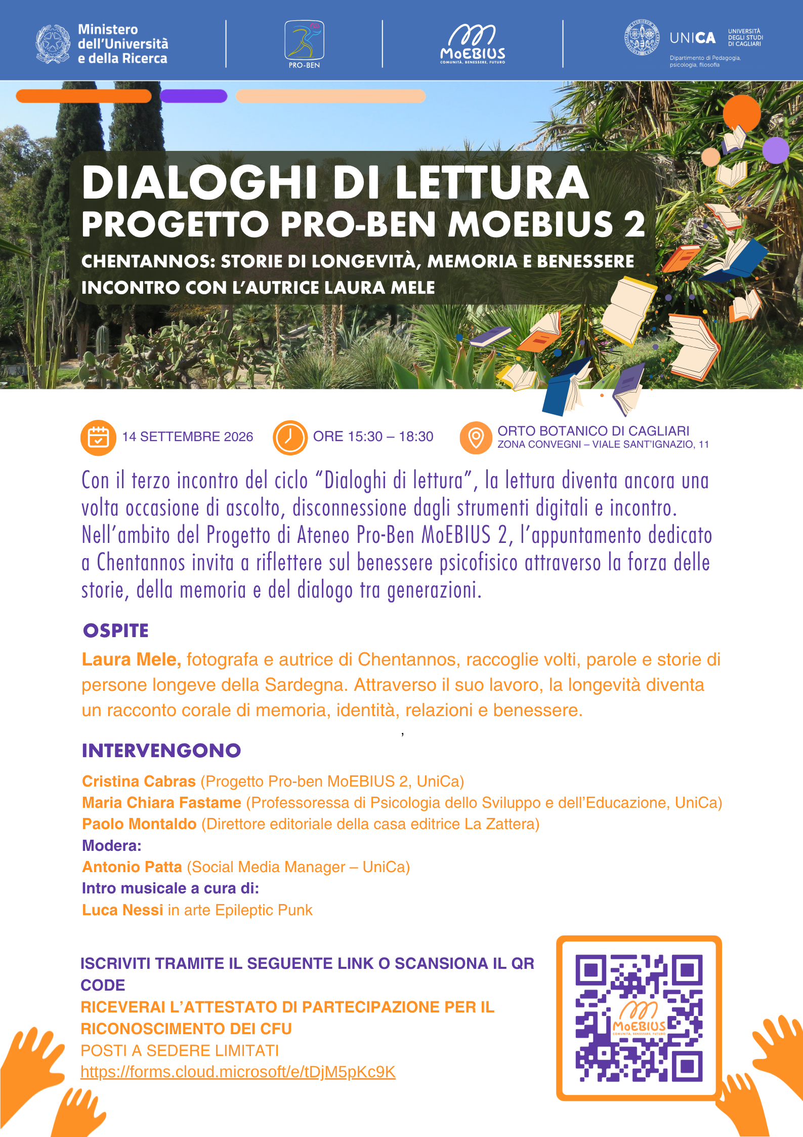 Dialoghi di lettura: Progetto Chentannos, incontro con l'autrice Laura Mele