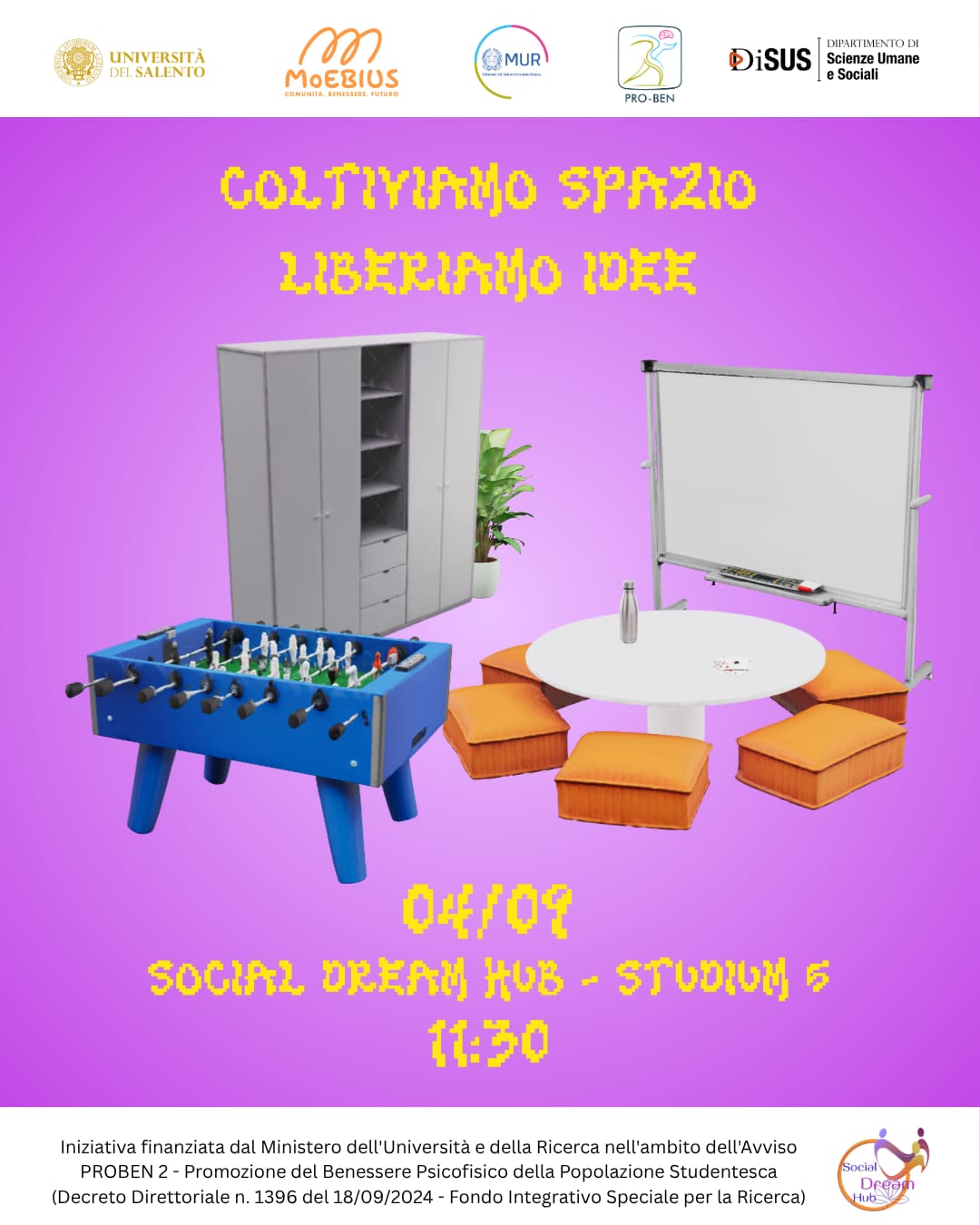 Coltiviamo Spazio, Liberiamo Idee
