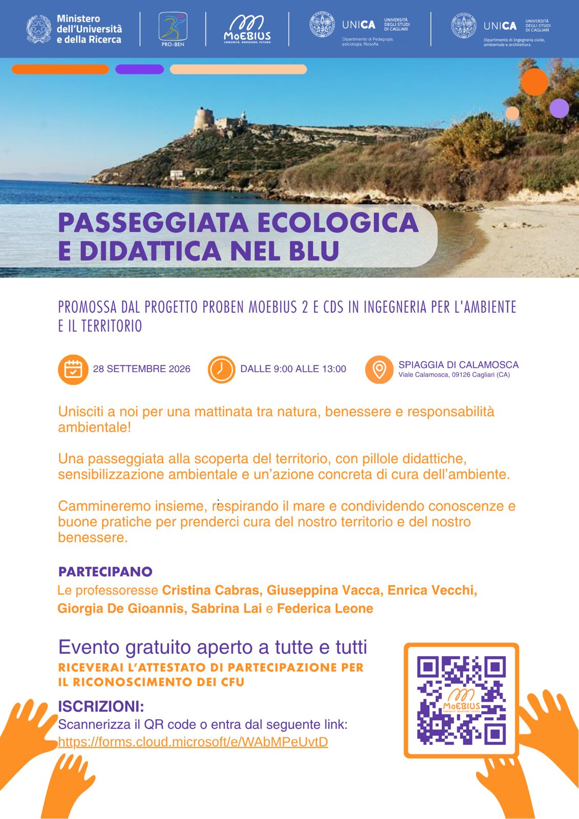 Passeggiata ecologica e didattica nel blu
